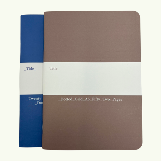 Loose Work / Twenty Five Ideas - Pocket Notebooks